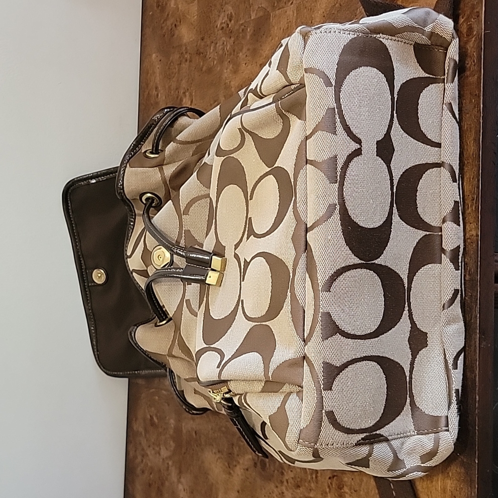 Coach Signature Jacquard Backpack 🎒 - Picture 10 of 11